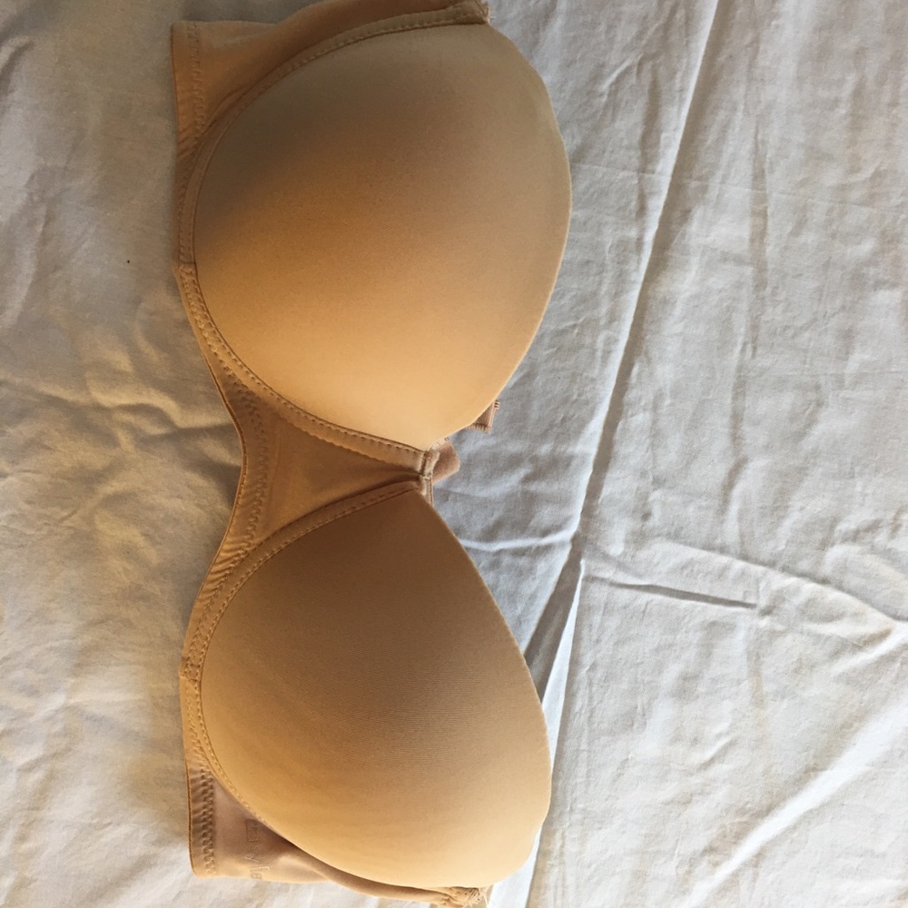 Strapless bra